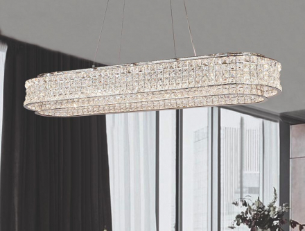 Подвесной светодиодный светильник Newport Venera 8510/120 chrome М0069973