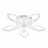 Потолочная светодиодная люстра Escada Gentle 10287/5LED
