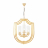 Подвесная люстра Lumina Deco Trulia LDP 8006-6 F.GD