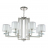 Подвесная люстра Crystal Lux Nicolas SP-PL8 Nickel/White