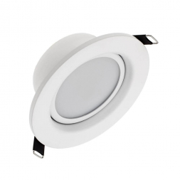 Встраиваемый светодиодный светильник Arlight LTD-80WH 9W White 120deg 018411