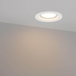 Встраиваемый светодиодный светильник Arlight LTD-80WH 9W White 120deg 018411