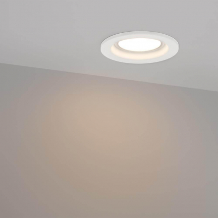 Встраиваемый светодиодный светильник Arlight LTD-80WH 9W White 120deg 018411