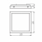 Потолочный светодиодный светильник Kanlux TYBIA M 25W-NW-SE B 24647