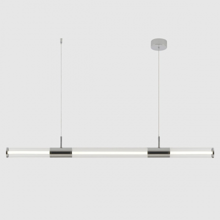 Подвесной светодиодный светильник Crystal Lux Lineup SP24W Led Chrome