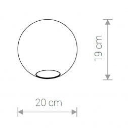 Плафон Nowodvorski Cameleon Sphere M 8530