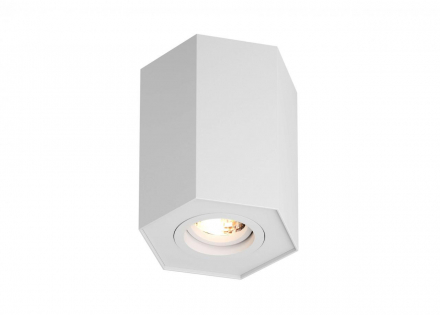 Потолочный светильник Zumaline Polygon cl r 20077-WH