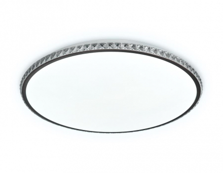 Потолочный светодиодный светильник Ambrella light Orbital Crystal FF71