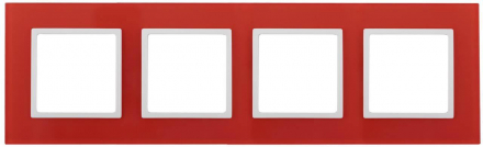Рамка 4-постовая ЭРА Elegance 14-5104-23 Б0034532