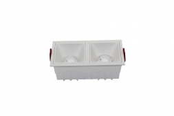 Встраиваемый светильник Maytoni Alfa LED DL043-02-15W3K-D-SQ-W