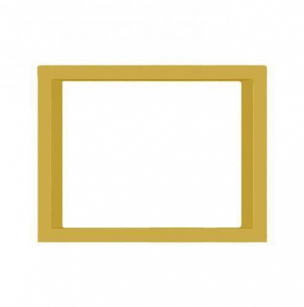 Вставка 2-модульная Mono Electric Larissa желтый 103-000900-153