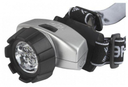 Налобный светодиодный фонарь ЭРА от батареек 30 лм G7 Б0019262