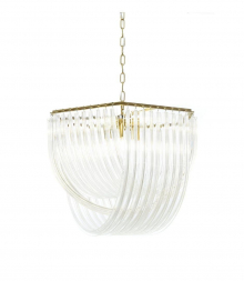 Подвесная люстра Lumina Deco Weddini LDP 6001-600 GD+CL