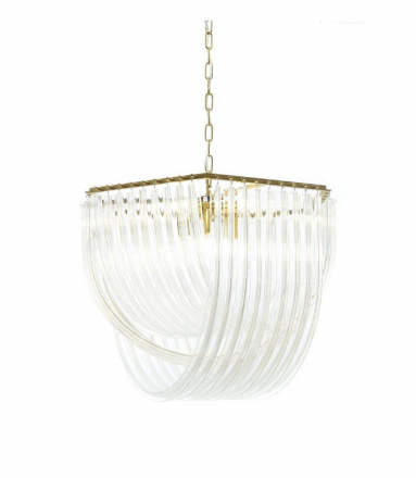 Подвесная люстра Lumina Deco Weddini LDP 6001-600 GD+CL