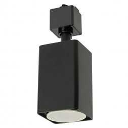 Светильник Feron AL144 трековый однофазный на шинопровод под лампу GU10, черный 51321