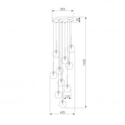 Подвесная люстра TK Lighting 5944 Nilos