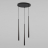 Подвесная люстра TK Lighting 6413 Piano Black