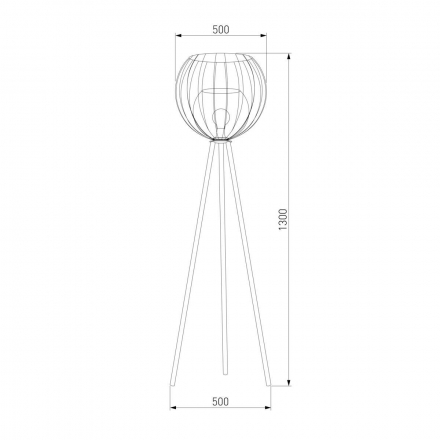 Торшер TK Lighting 5057 Universo