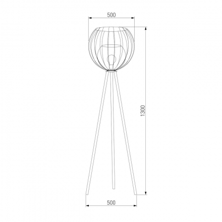 Торшер TK Lighting 5057 Universo