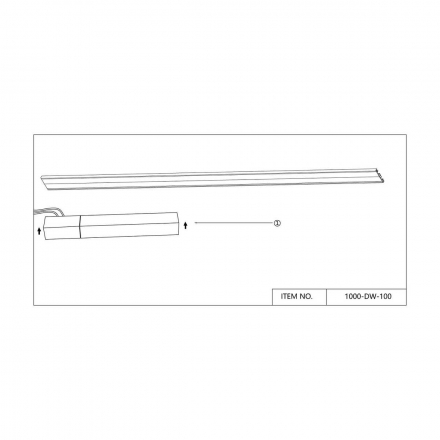 Блок питания Favourite Unika 42V 100W IP20 1000-DW-100