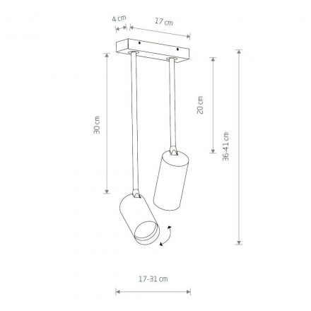 Спот Nowodvorski Mono Long 7675