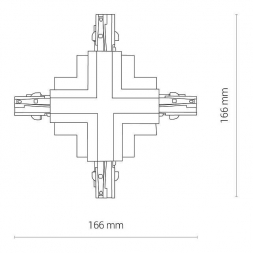 Коннектор X-образный Nowodvorski Ctls Power 8678