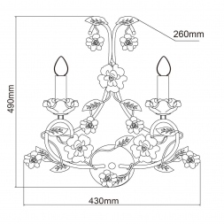 Бра Chiaro Сицилия 282022302