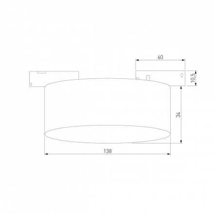 Трековый светодиодный светильник Elektrostandard Mini Magnetic 85161/01 a065648