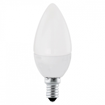 Лампа светодиодная Eglo E14 4W 3000К матовая 11421