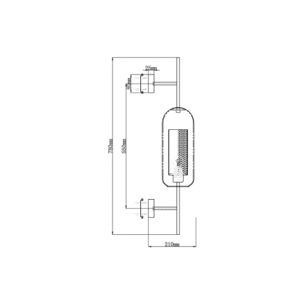 Бра Vele Luce Coro VL5524W21