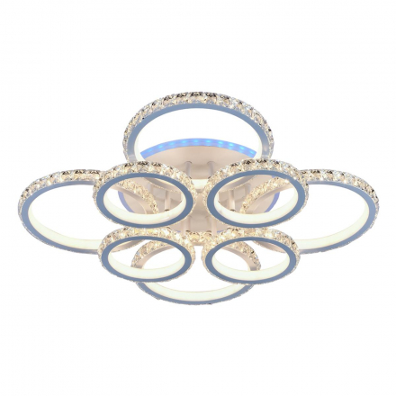 Потолочная светодиодная люстра Profit Light 18052/8 WHT A