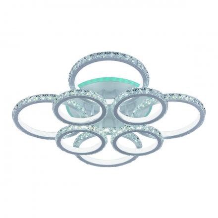 Потолочная светодиодная люстра Profit Light 18052/8 WHT A