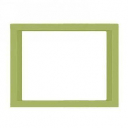 Вставка 2-модульная Mono Electric Larissa зеленый 103-000300-153