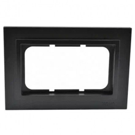 Рамка двойная Mono Electric Despina графит 102-200000-165