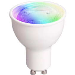 Лампа светодиодная диммируемая Yeelight GU10 4,8W RGB+CCT прозрачная (4 шт) YGYC0120004WTEU