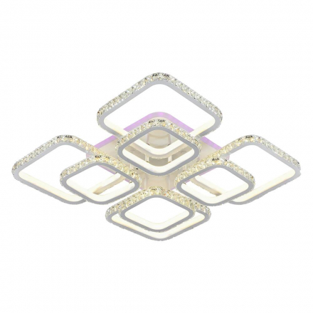 Потолочная светодиодная люстра Profit Light 8010/4+4 WHT