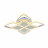 Потолочная светодиодная люстра Profit Light 5893/4+4B WHT