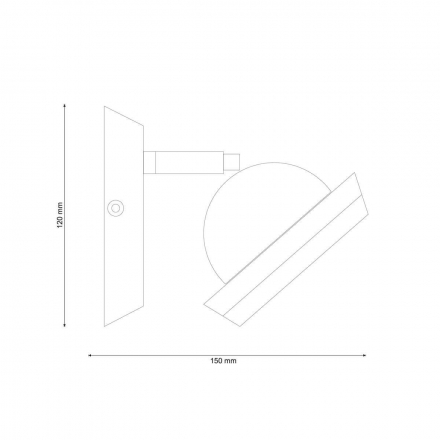 Спот Lucia Tucci Natura W075.1 LED