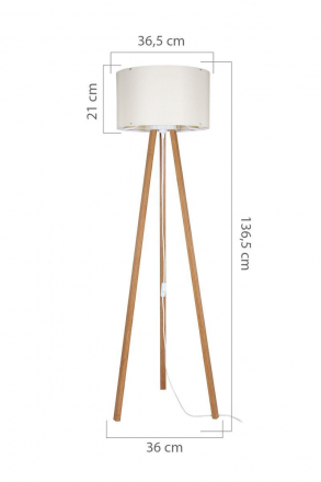 Торшер Toplight Posy TL1617S-01PN