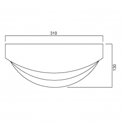 Настенный светильник Vele Luce Distesa VL8263W01