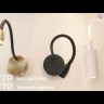 Настенный светильник Crystal Lux CLT 212W BL