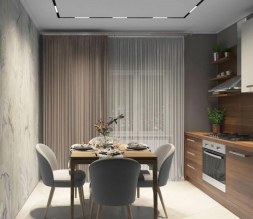 Трековый светодиодный светильник Denkirs Smart Linear DK8003-BK