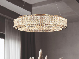 Подвесной светодиодный светильник Newport Venera 8510/80 gold М0069971