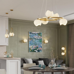 Торшер Odeon Light Modern Waterlily 4873/2F