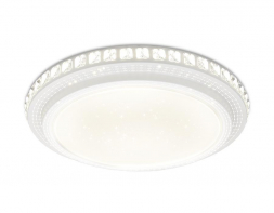 Потолочный светодиодный светильник Ambrella light Orbital Crystal FF91