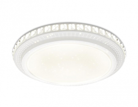 Потолочный светодиодный светильник Ambrella light Orbital Crystal FF91