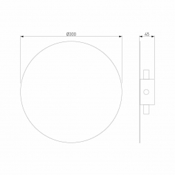 Настенный светильник TK Lighting 5911 Luna