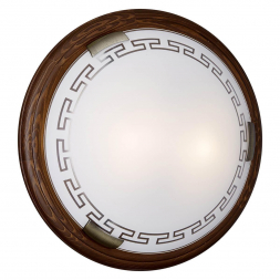 Потолочный светильник Sonex Gl-wood Greca wood 260