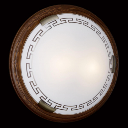 Потолочный светильник Sonex Gl-wood Greca wood 260