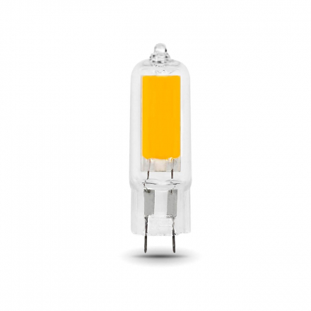 Лампа светодиодная Gauss G4 3.5W 3000K прозрачная 107807103